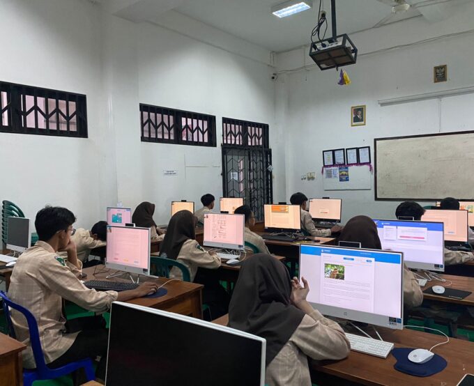 SMA Muhammadiyah Kota Kediri Gelar Gladi Bersih ANBK 2025: 45 Siswa Siap Hadapi Simulasi Nasional