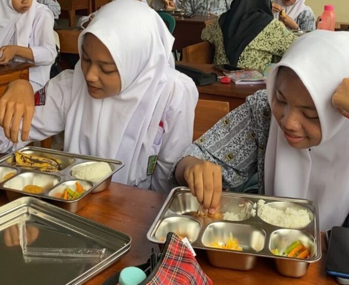 Siswa SMA Muhammadiyah Kota Kediri Antusias Sambut Program Makan Bergizi Gratis