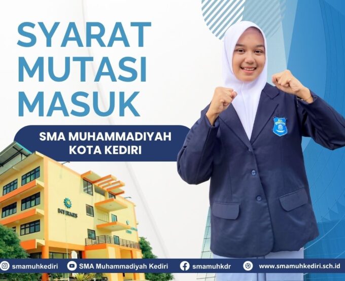 Syarat Siswa Pindahan/ Mutasi Masuk di SMA Muhammadiyah Kota Kediri