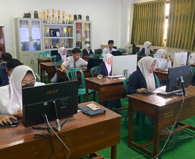 SMA Muhammadiyah Kota Kediri Mantapkan Kesiapan Siswa melalui Gladi TKA